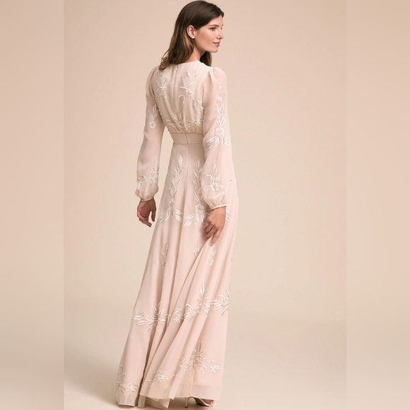 Belize Embroidered Gawn (BHLDN) Anthropologie Maxi Dress - Picture 2 of 9
